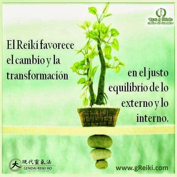 Reiki Favorece El Cambio Y La Transformaci Nen El Justo Equilibrio De