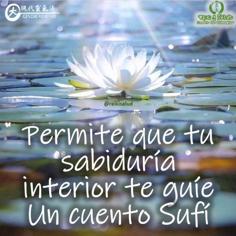 💙Permite que tu sabiduría interior te guíe. Un cuento Sufí, una bella reflexión. Nasr-ed-Din significa…