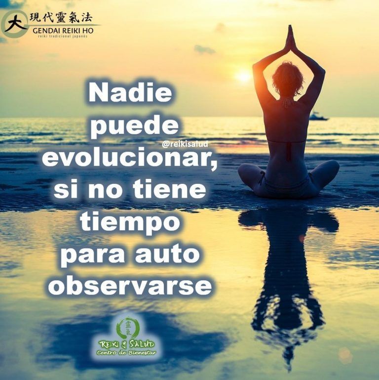 💛Nadie puede evolucionar, si no tiene tiempo para auto observarse. Ahora, ¿qué es lo que…