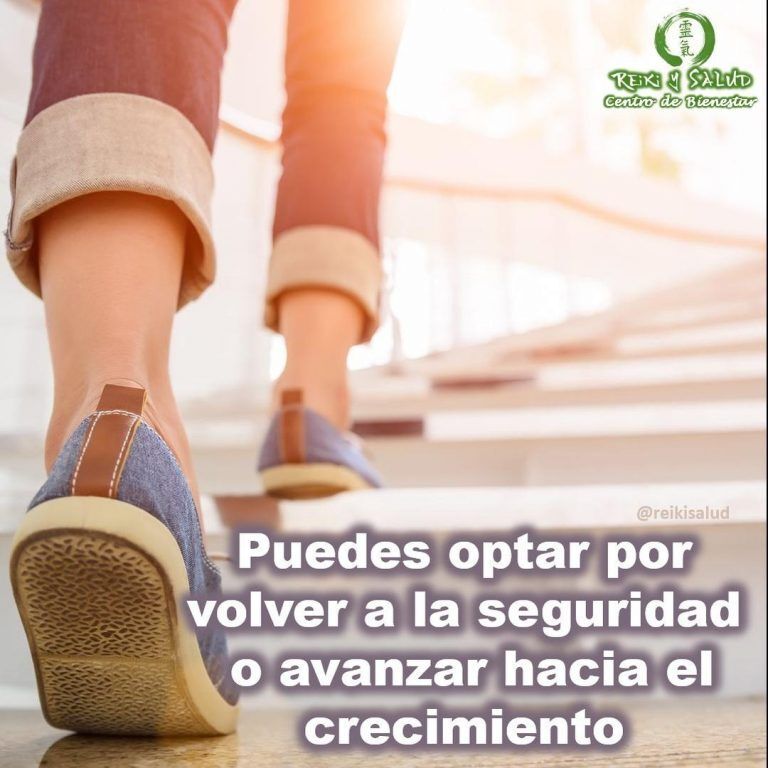 Uno puede optar por volver a la seguridad o avanzar hacia el crecimiento. El crecimiento…