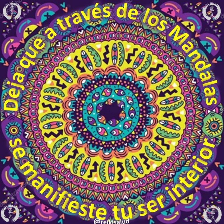 💛Deja que, a través de los mandalas, se manifieste tu ser interior, para alcanzar la…