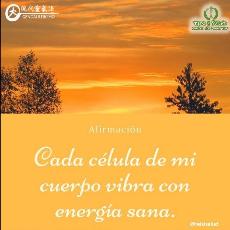 😀Cada célula de mi cuerpo vibra con energía sana..Si esta afirmación te llama la atención,…