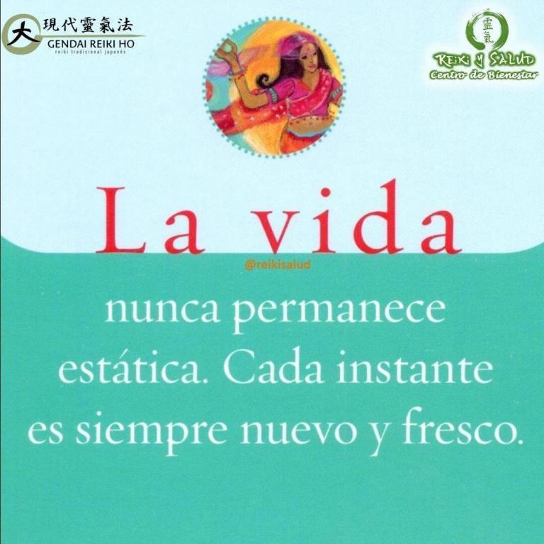 💎La vida, nunca permanece estática. Cada instante es siempre nuevo y fresco.La vida es un…