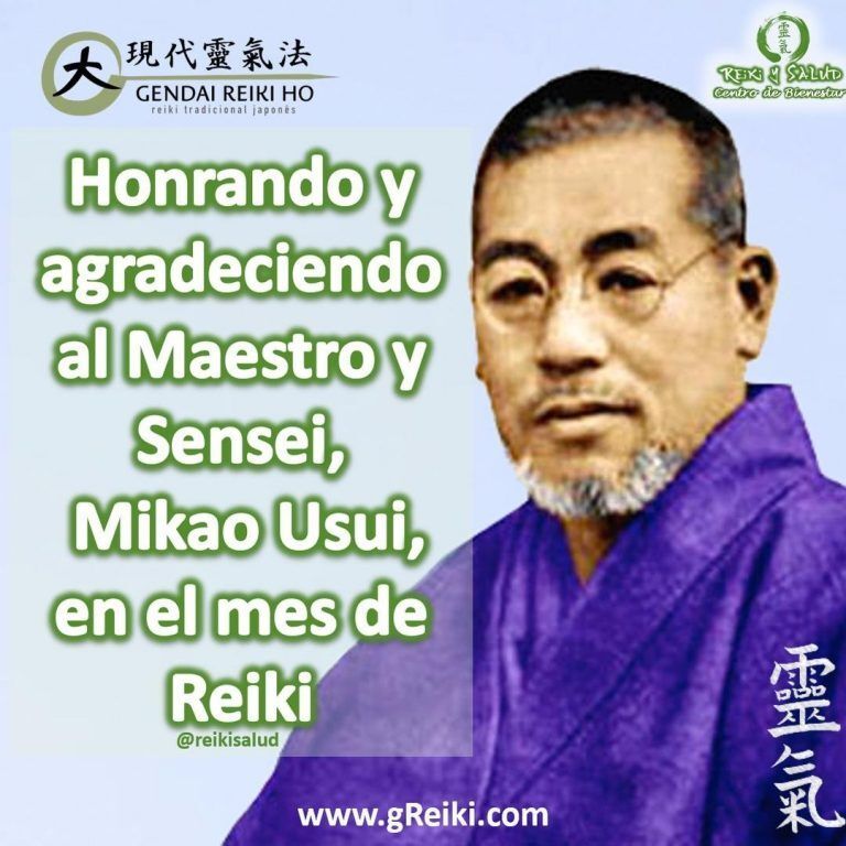 🙏Honro y agradezco al Maestro y Sensei, Mikao Usui, en el mes de Reiki Ho.…