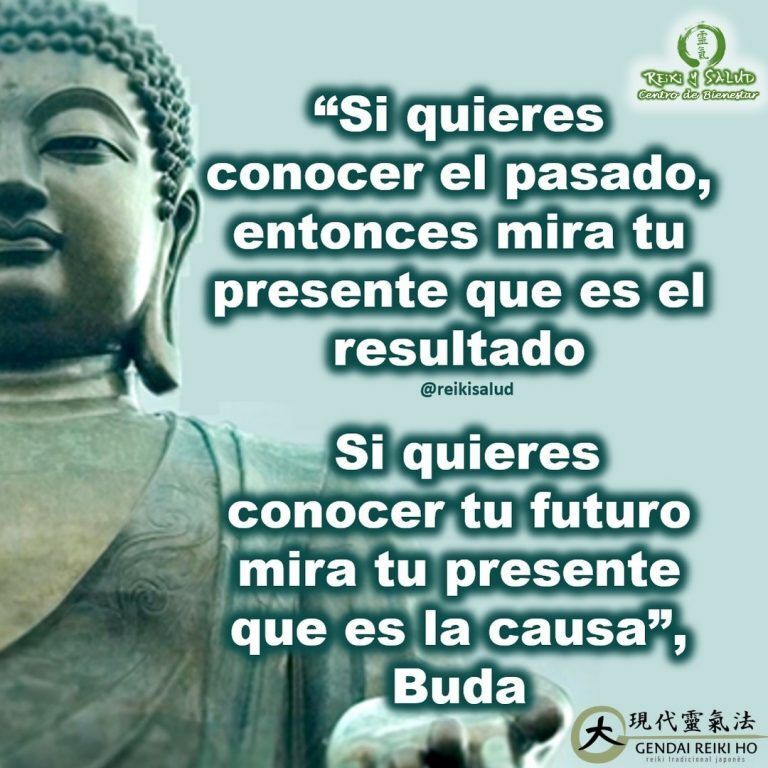 💎 “Si quieres conocer el pasado, entonces mira tu presente que es el resultado. Si…