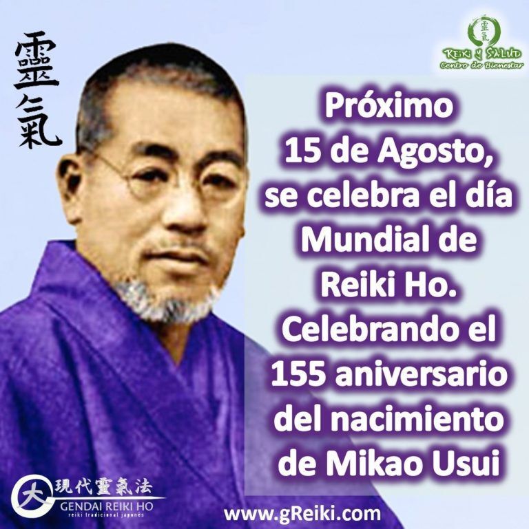 El Próximo 15 de Agosto, se celebra el día Mundial de Reiki Ho. Celebrando el…
