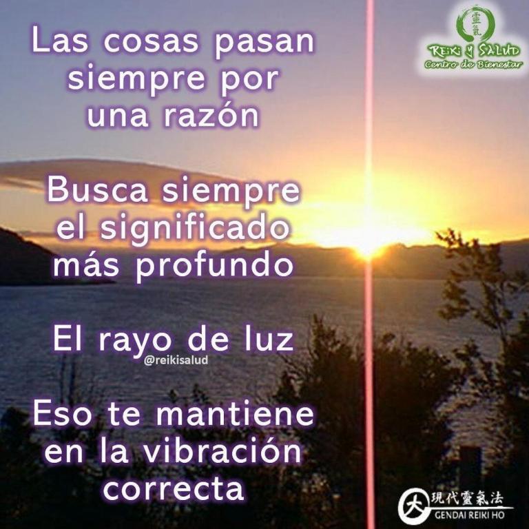 Las cosas pasan siempre por una razón. Es un error pensar lo peor, antes de…