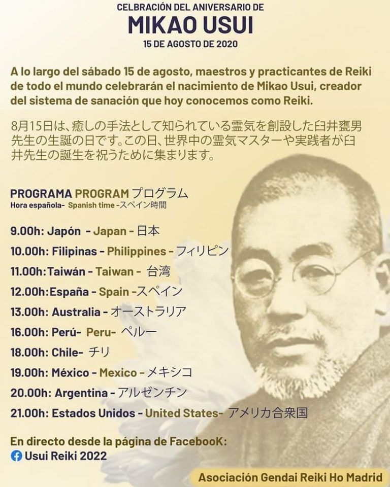 A lo largo del sábado 15 de agosto, maestros y practicantes de Reiki de todo…