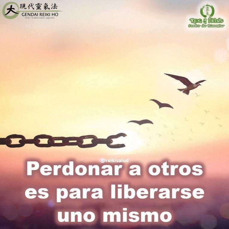 Perdonar a otros es para liberarse uno mismo. El perdón no es algo que hacemos…