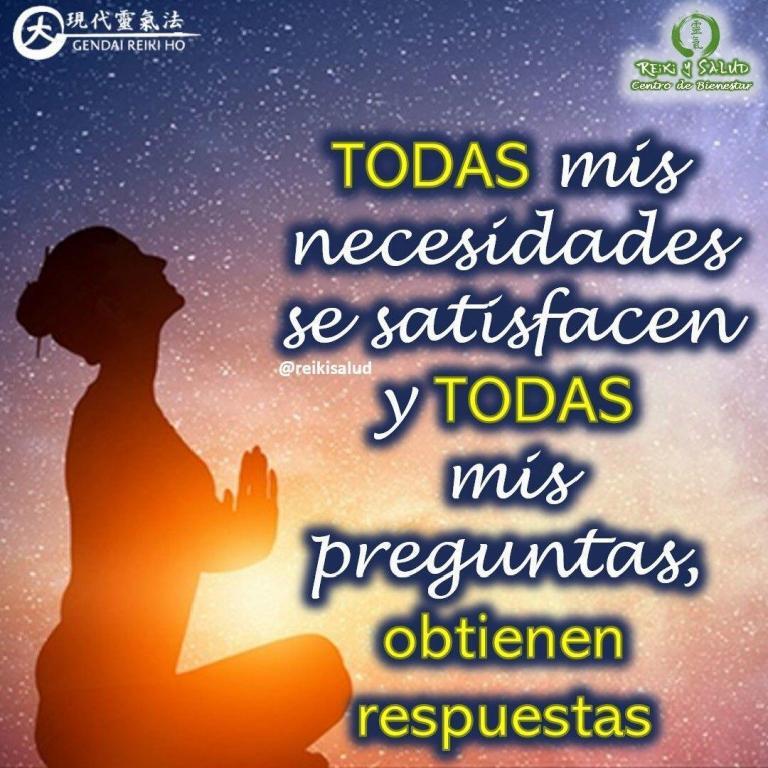 TODAS mis necesidades se satisfacen y TODAS mis preguntas, obtienen respuestas. Te invito a conectarte…
