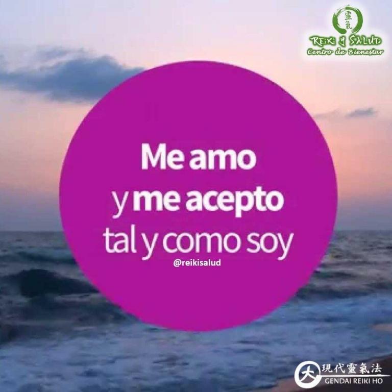 Me amo y me acepto tal y como soy. La manera de valoramos a nosotros…