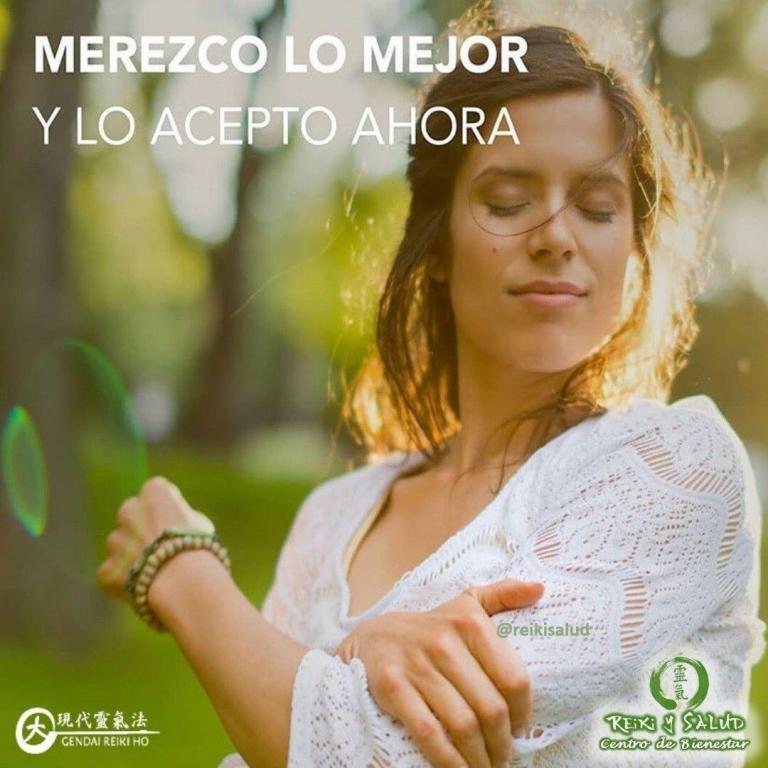 Merezco lo mejor y lo acepto ahora. Sucede para mucho, que las cosas que normalmente…