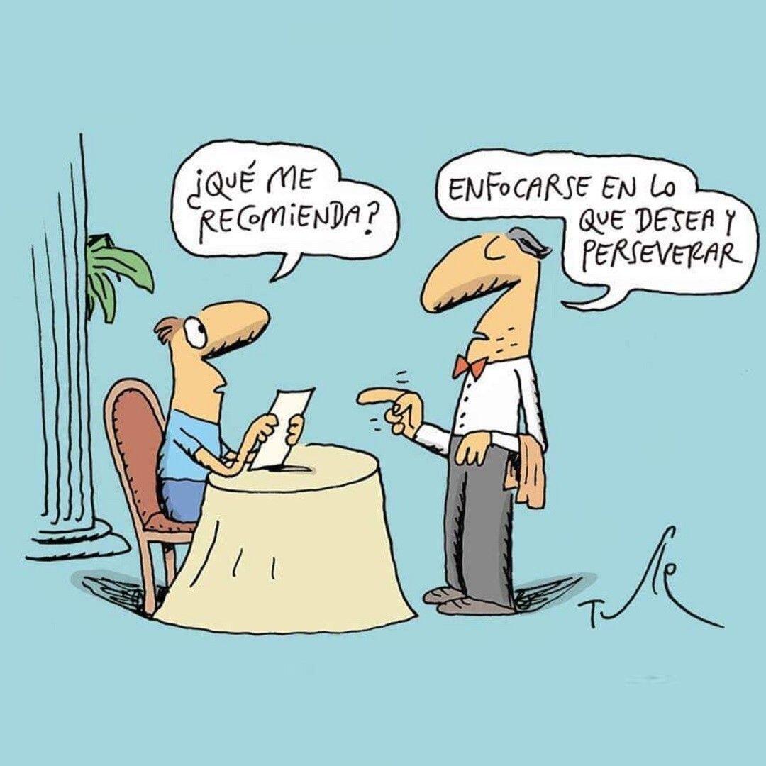 ¿Qué me recomienda? ¿Enfocarse en lo que desea y perseverar?Feliz viaje de auto descubrimientoGracias, Gracias, gracias a @tutehumor por sus espectaculares publicaciones y reflexiones; y ustedes por acompañarme cada día, Námaste, @dinopierini #reikisalud