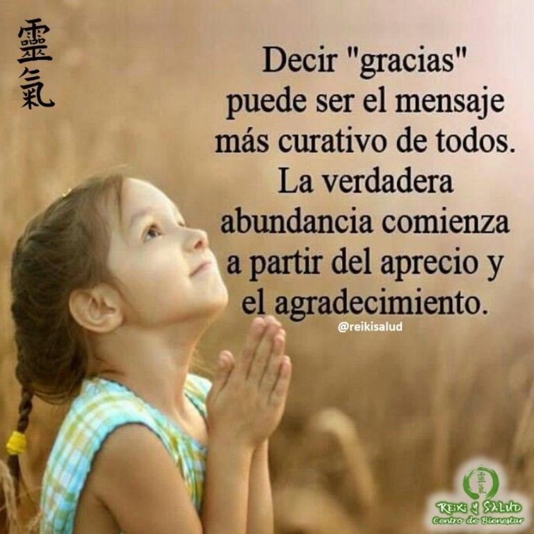 Decir “Gracias” puede ser el mensaje más curativo de todos. La verdadera abundancia comienza a…