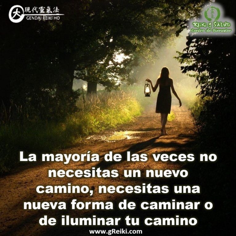La mayoría de las veces no necesitas un nuevo camino, necesitas una nueva forma de…