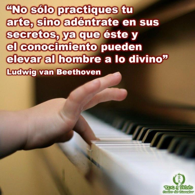 No sólo practiques tu arte, sino adéntrate en sus secretos, ya que éste y el…