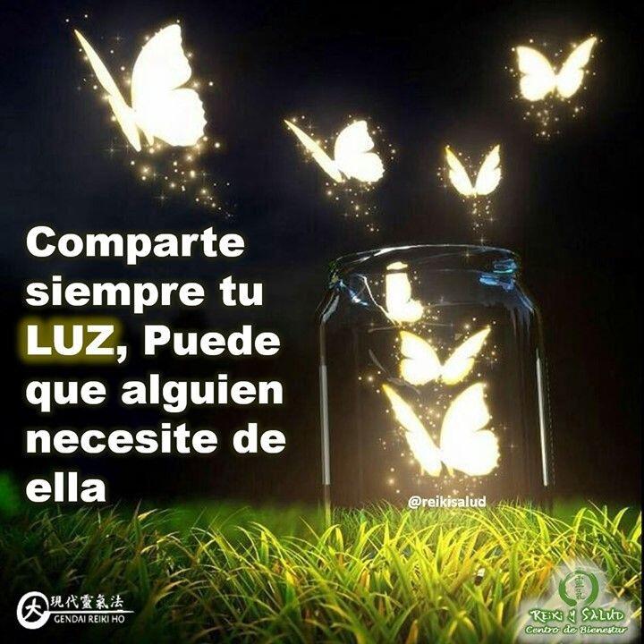 Comparte siempre tu LUZ, puede que alguien necesite de ella.️ Feliz viaje de auto descubrimiento…