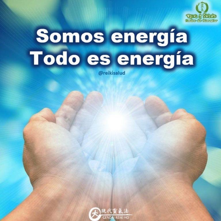 Somos energía. Todo es energía. Somos energía para crear, para sanar, para armonizar, para ayudar…