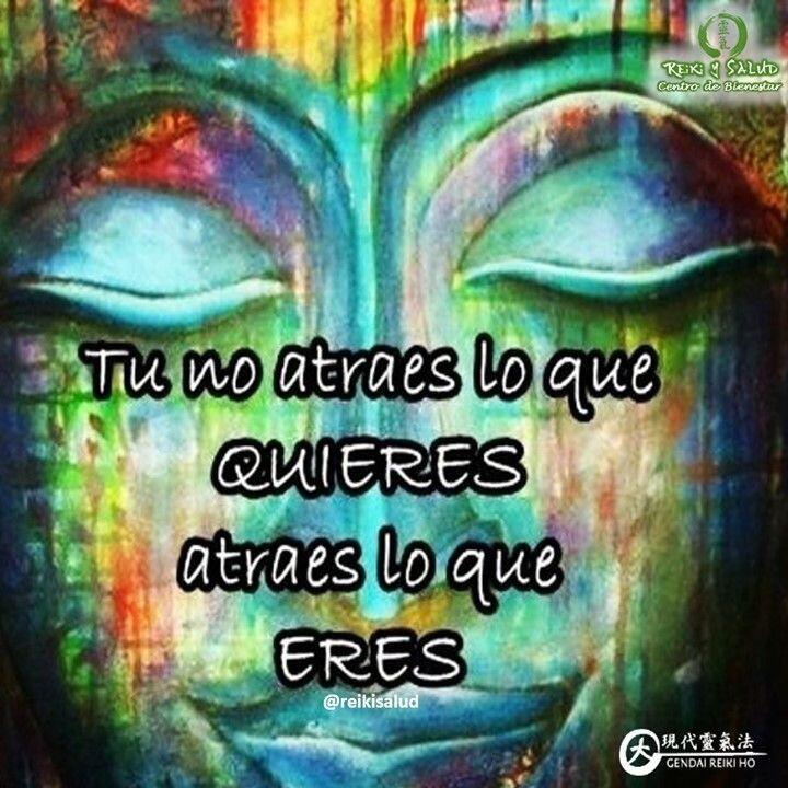 Tu no atraes lo que quieres, atraes lo que eres.¿Qué estar atrayendo hoy a tu…