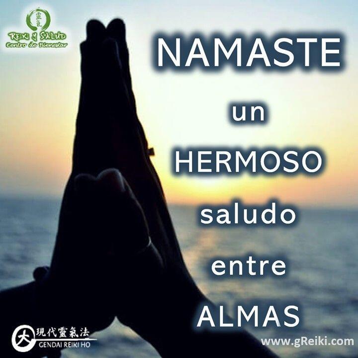 Námaste, un precioso saludos entre Almas. Existen multitud de saludos repartidos por todas las partes…