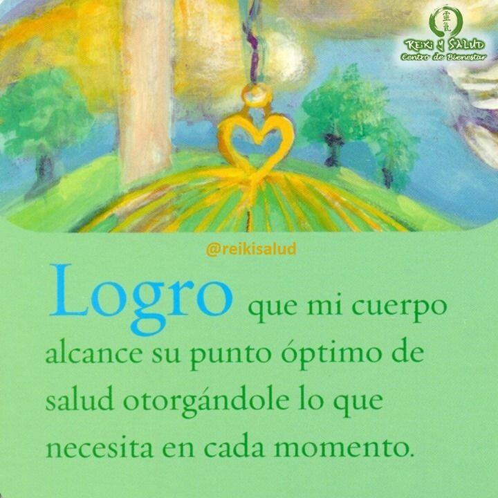 Logro que mi cuerpo alcance su punto óptimo de salud otorgándole lo que necesita en…