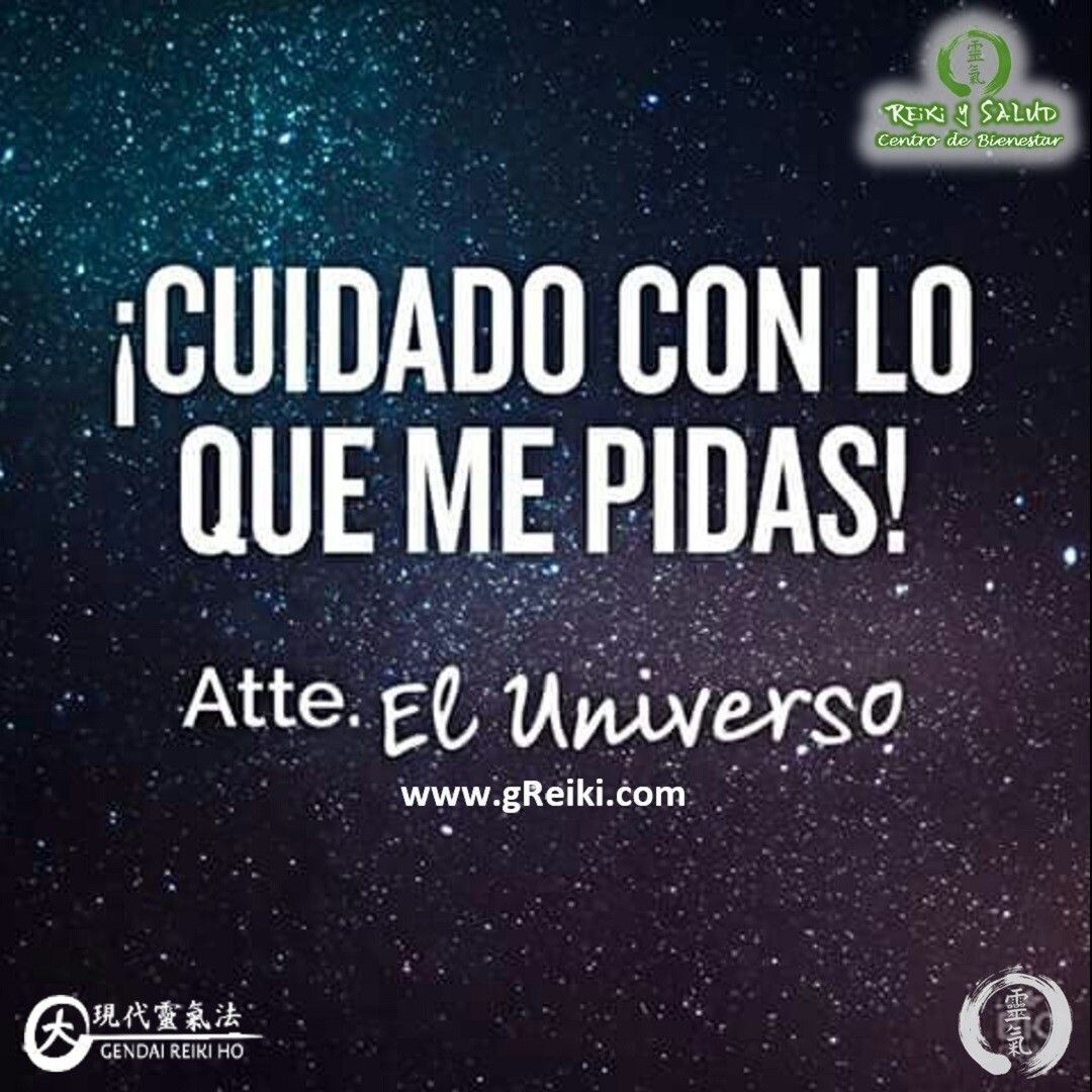 !Cuidado con lo que me pidas! Atte. El UniversoNada de lo que nos pasa es al azar, todo lo que vivimos es atraído por nosotros con nuestros pensamientos. Si estás leyendo esto tampoco es casualidad nuestro subconsciente buscará lo que esté en sincronía con nosotros, es por ello que en muchas ocasiones nuestros miedos se manifiestan o mejor dicho nosotros hacemos que se manifiesten.La práctica de Reiki Ho, te ayuda a armonizar tu ser, y alinearte de forma mágica con la energía del Universo. Permitamos que la energía divina, nos de lo que más necesitemos.️ Feliz viaje de auto descubrimiento y despertar.Si entre tus propósitos del año está el empoderarte de tu energía de armonía y sanación, el curso del 7 de Febrero es para ti. Busca el enlace del perfil.Gracias, gracias, gracias, Namaste, @dinopierini️ Comparte esta publicación con quien te vino a la mente cuando la leíste., Gracias, gracias gracias#despertar #reikimaracaibo #reikizulia #reikivenezuela #reikisalud #totalcoherencia #reikisalud #smile #bienestar #reiki #shoden