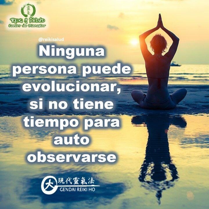 Ninguna persona puede evolucionar, si no tiene tiempo para auto observarse. Ahora, ¿Qué es lo…