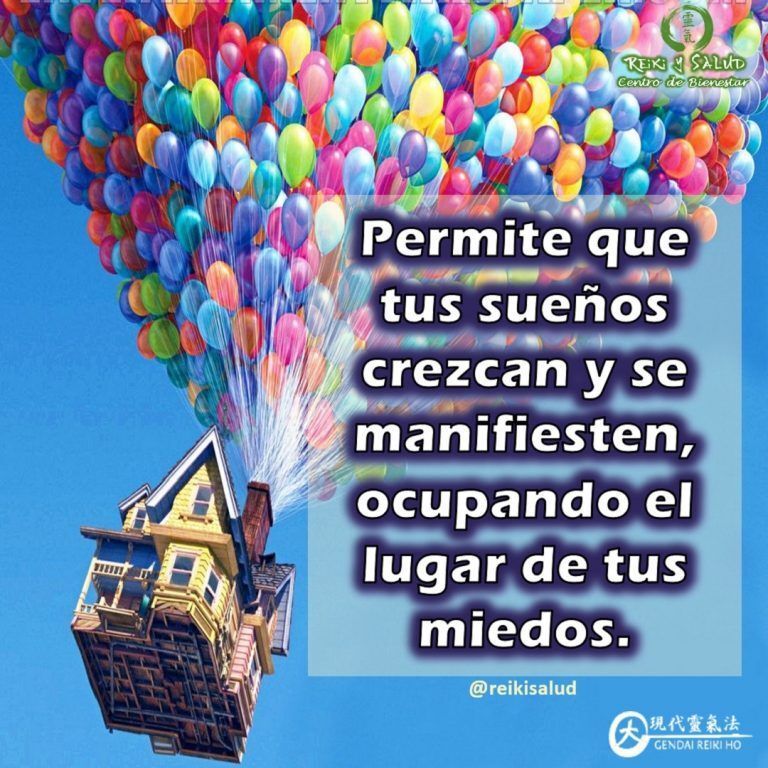 Permite que tus sueños crezcan y se manifiesten, ocupando el lugar de tus miedos. Feliz…
