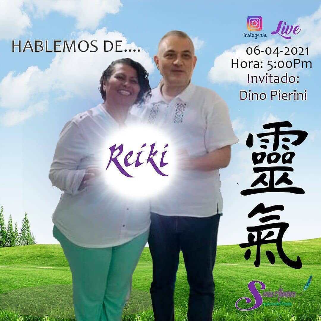HABLEMOS DE.....Sanando con la energía Reiki. Con nuestro invitado especial. Nuestro Maestro y Amigo @dinopierini de @reikisalud quien nos ayudará a entender que es y para qué sirve el Reiki .Conéctate este Martes 06-04-2021 a las 5:00pm horade Venezuela y comparte con nosotros de esta hora de sanación de Reiki.Te espero, no faltes #soniaalvarezsanacion #sanandoelalma #sanacionancestral #reikisalud #reiki #energiareiki #sanandoadistancia #venezuela #maracaibo #reikivenezuela #sanandielespiritu #meditacion #meditemos #sanandoelplanetaReposted from @soniaalvarezsanacion