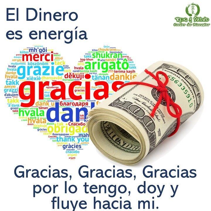 Agradece cada vez que entregas o recibes dinero. En Japón se dice Arigato al dinero.…