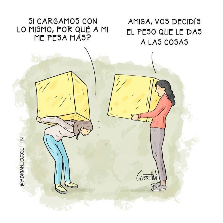 Tu decides el peso que le das a las cosas.️ Feliz viaje de auto descubrimiento…