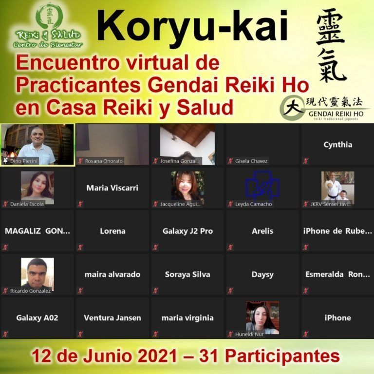 Con mucha alegría, comparto las fotos del último encuentro de practicantes e intercambio (Reiju Kai)…