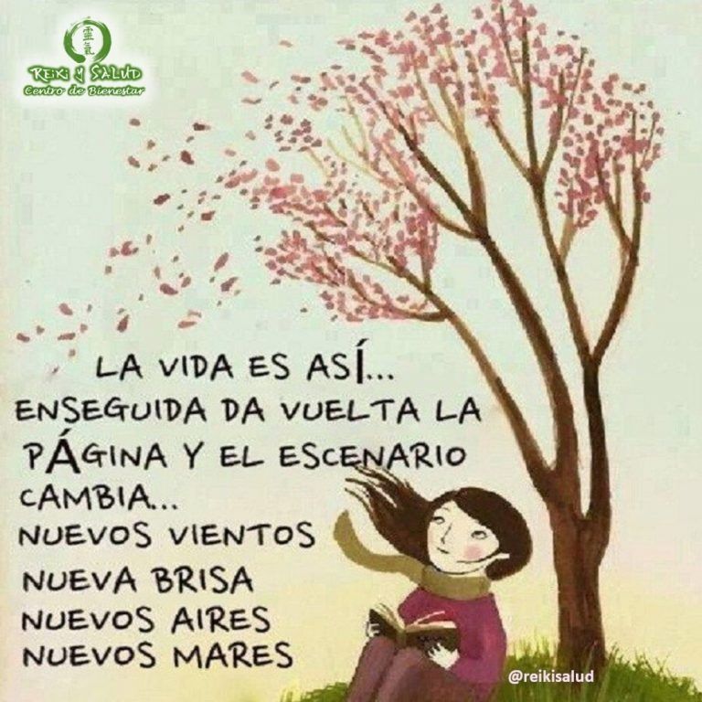 La vida es así. Enseguida da vuelta la página y el escenario cambia, nuevos vientos,…