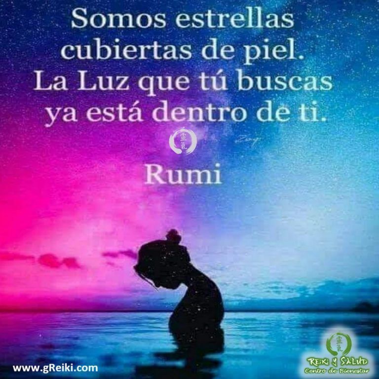 “Somos estrellas cubiertas de piel. La luz que tú buscas ya esta dentro de ti”,…