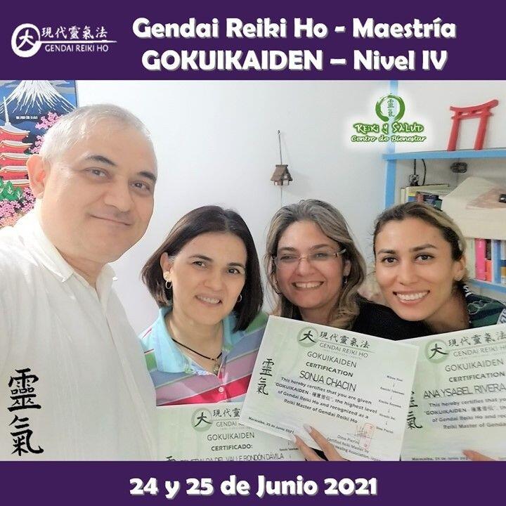 Hoy celebro la certificación de tres nuevos Maestras/Shihan de Gendai Reiki Ho en Venezuela. Bienvenidos…