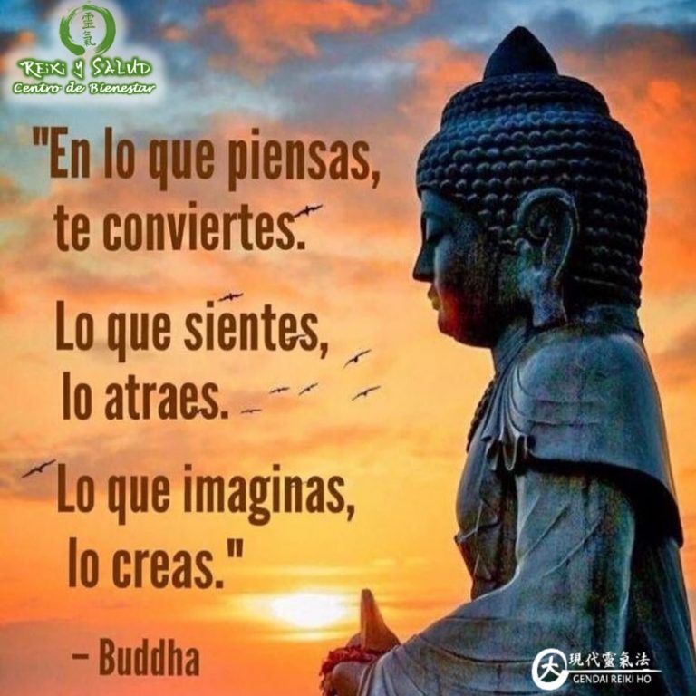 En lo que piensas, te conviertes. Lo que sientes, lo atraes. Lo que imaginas, lo…