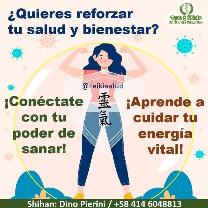 ️¿Quieres aprender a reforzar tu salud y bienestar?️, ¿Quieres aprender a reconectarte con tu poder…