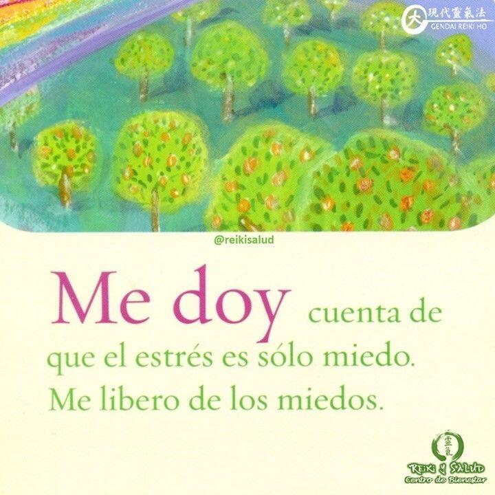 Me doy cuenta de que el estrés es sólo miedo. Me libero de los miedos.…