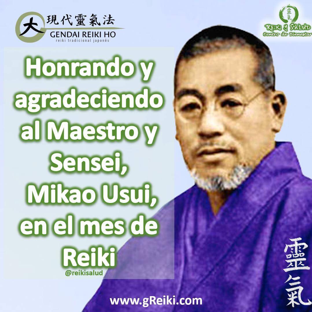 Honro y agradezco al Maestro y Sensei, Mikao Usui, en el mes de Reiki Ho, celebrando el 15 de Agosto, los 156 años del nacimiento de sensei Mikao Usui, el fundador; y los 99 años de Reiki, en su día internacional. Gracias, Gracias, Gracias maestro. Mikao Usui fundador de la practica de armonización y sanación, que hoy día llamamos Usui Reiki Ryoho y se entregó a la tarea de difundir su enseñanza a tantas personas como fuera posible, pues entendió que el Reiki era un regalo del Universo para compartir con toda la humanidad.⁣️ Reiki Ho es la técnica en la que utilizamos la energía de Reiki (Energía vital Universal) para hacer que nuestras vidas estén llenas de paz, armonía, salud, abundancia y felicidad. La meta es elevar nuestro nivel vibratorio para evitar resonar con energías negativas como son las enfermedades, las preocupaciones, la ansiedad, el enfado, entre otras. La asociación fundada por Usui Sensei, la Usui Reiki Ryoho Gakkai, opera hoy en día, manteniendo el legado vivo del sensei Mikao Usui.⁣ Dado lo extraordinario del método Reiki Ho de Usui Sensei, no sorprende que la práctica este difundida en todo el mundo.⁣ Honramos y agradecemos también a todos los practicantes, de este hermoso sistema, a todas las escuelas, estilos y linajes; por compartir luz en el mundoCasa Reiki y Salud, comparte las técnicas de la Gendai Reiki Healing Association de Japón, con el respaldo internacional de la Gendai Reiki Network. Cursos dictados por Dino Pierini (@DinoPierini), Shihan de la escuela Gendai Reiki Ho desde el año 2008 y miembro de la Gendai Reiki Healing Association en Japón.⁣Reiki Ho Tradicional Japonés en Maracaibo, al alcance de todos y para todos.Casa Reiki y Salud, una caricia para el alma. Gracias, gracias, gracias, que la luz de Reiki, nos acompañe siempre, Namaste, @DinoPierini⁣🌐Página WEB: www.gReiki.com#espiritualidad #amor #love #gratitud #consciencia #bienestar #reiki #mikaousui #abundancia #despertar #ikigai #reikimaracaibo #reikivenezuela #sanación #reikiusui, #gendaireiki #gendaireikiho #usuireikiho #reikizulia #totalcoherencia