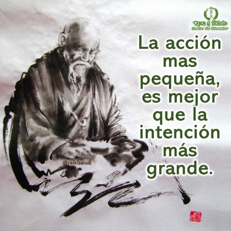 La acción mas pequeña, es mejor que la intención más grande. ¿Tu que piensas de…