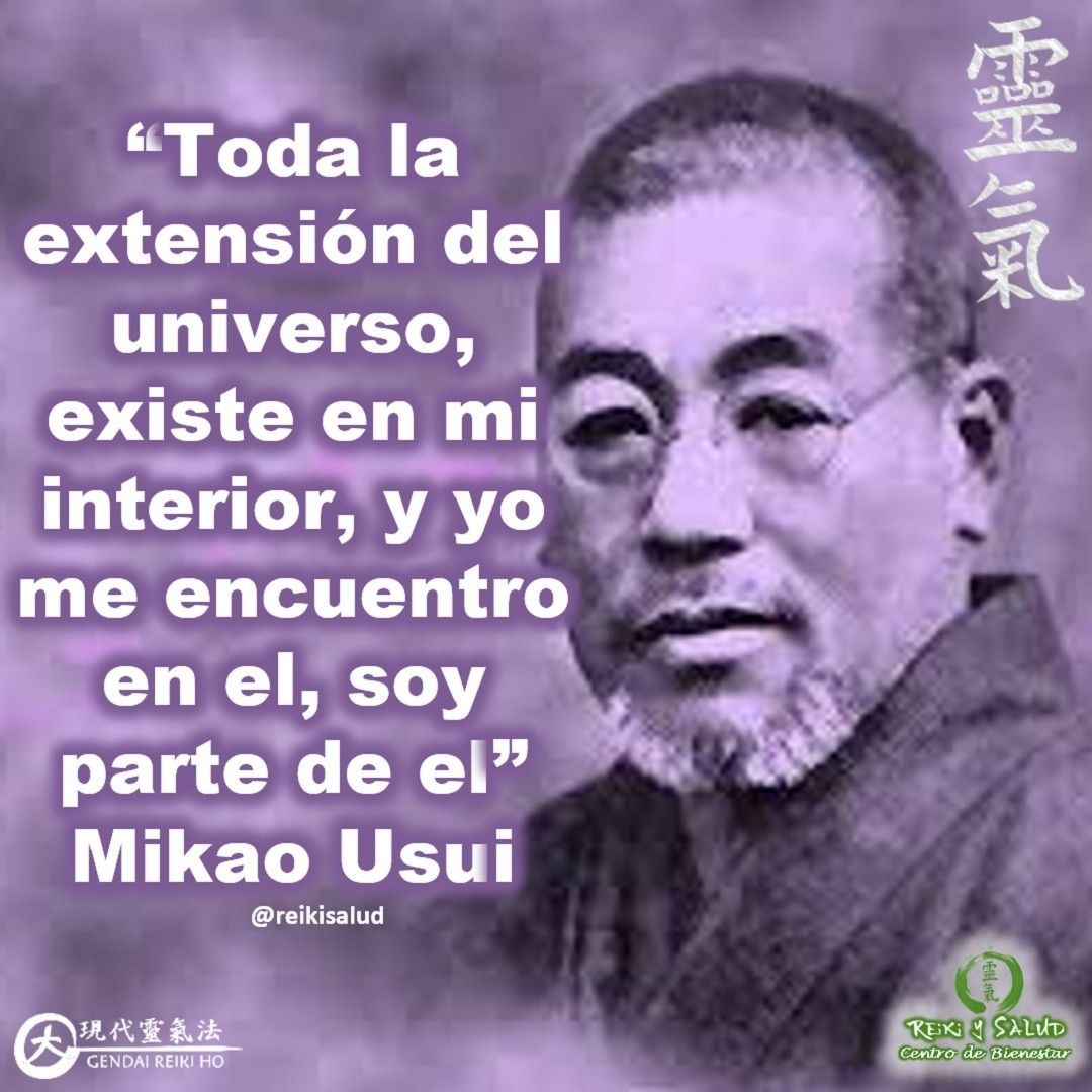 “Toda la extensión del universo, existe en mi interior, y yo me encuentro en el, soy parte de el”, Mikao Usui🔆El Próximo 15 de Agosto, se celebra el día Mundial de Reiki Ho. Celebrando el 156 aniversario del nacimiento de Mikao Usui y los 99 años del Usui Reiki Ho.Gracias al Maestro y Sensei, Mikao Usui, en su aniversario. Mikao Usui fundador de la práctica de armonización y sanación, que hoy día llamamos Usui Reiki Ryoho y se entregó a la tarea de difundir su enseñanza a tantas personas como fuera posible, pues entendió que el Reiki era un regalo del Universo para compartir con toda la humanidad. Reiki Ho, es la técnica en la que utilizamos la energía de Reiki (Energía vital Universal) para hacer que nuestras vidas estén llenas de paz, armonía, salud, abundancia y felicidad. La meta es elevar nuestro nivel vibratorio para resonar con la energía de la felicidad, salud y bienestar.🌞Dado lo extraordinario del método Reiki Ho de Usui Sensei, no sorprende que la práctica este difundida en todo el mundo.Mikao Usui nació el 15 de agosto de 1865 en la villa de Taniai, distrito de Yamagata y prefectura de Gifu (Japón). Actualmente existe en su ciudad natal, dentro del santuario, un monumento honrando a Mikao Usui, y además todas las escuelas y linajes que comparten su enseñanza, que promueven la expansión del circulo de luz en el planeta. En agradecimiento a la conciencia Universal-Dios, Mikao Usui y celebrando el mes aniversario de Casa Reiki y Salud, el próximo 14 de Agosto, estaré dictando totalmente gratis el curso "Sanando con Reiki".Gracias, gracias, gracias, a la luz de Reiki, Mikao Usui, y todas las escuela y linajes conectados energéticamente con él, por mantener su legado, ampliando siempre el circulo de luz.#espiritualidad #amor #love #gratitud #consciencia #bienestar #reiki #mikaousui #abundancia #despertar #ikigai #reikimaracaibo #reikivenezuela #sanación #reikiusui, #gendaireiki #gendaireikiho #usuireikiho