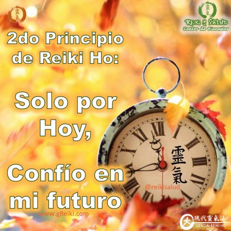 Solo por Hoy, Confío en mi futuro [Solo por hoy, no me preocupare]. Segundo Principio…