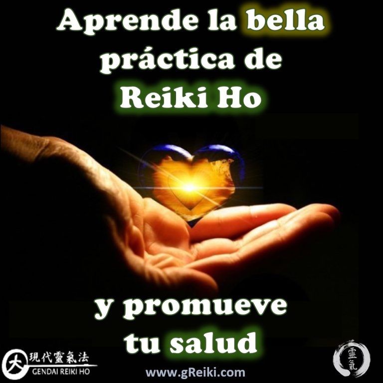 Aprende la bella práctica de Reiki Ho, de la escuela Gendai Reiki Ho en Casa…