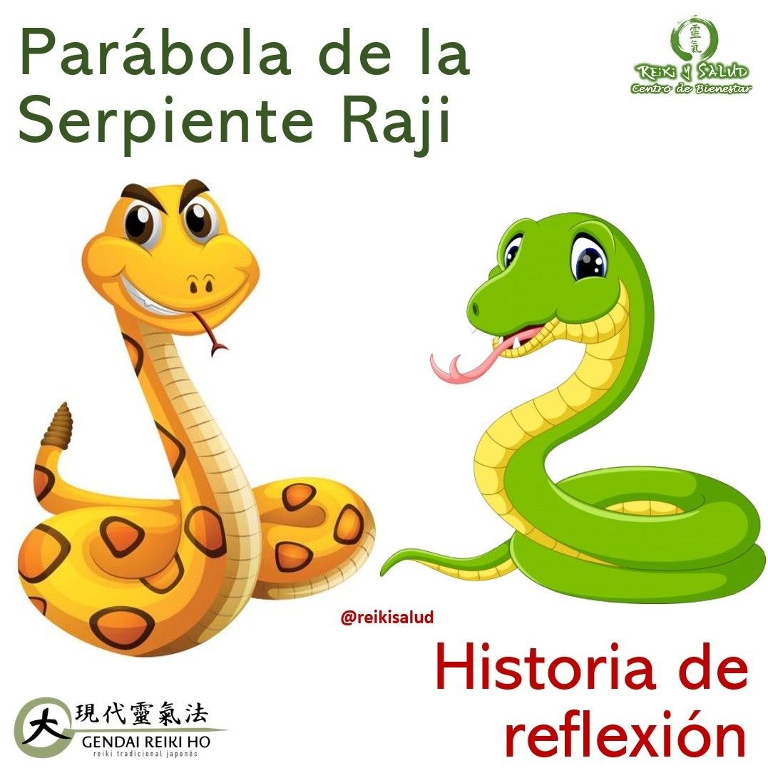 La historia de una serpiente verde llamada Raji. Todos en el bosque solían  burlarse de ella, porque en el bosque, habían muchas serpientes amarillas y  solo un tipo de serpiente verde. A