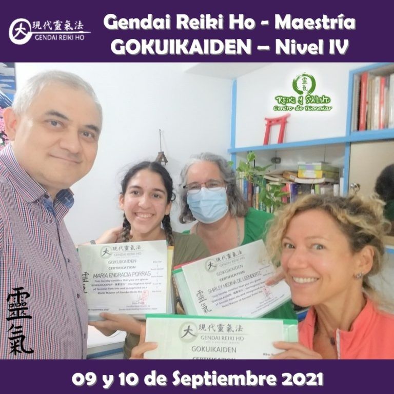 Hoy celebro la certificación de tres nuevos Maestras/Shihan de Gendai Reiki Ho en Venezuela. Bienvenidos…