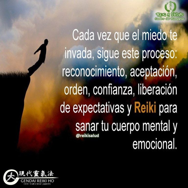 Cada vez que el miedo te invada, sigue este proceso: reconocimiento, aceptación, orden, confianza, liberación…