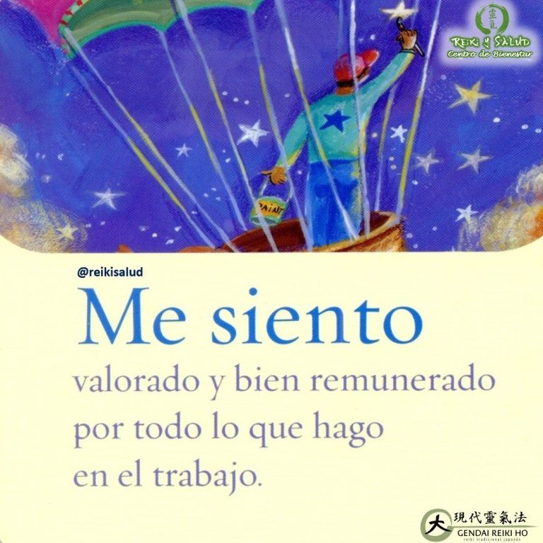 Me siento valorado y bien remunerado por todo lo que hago en el trabajo, Louise…