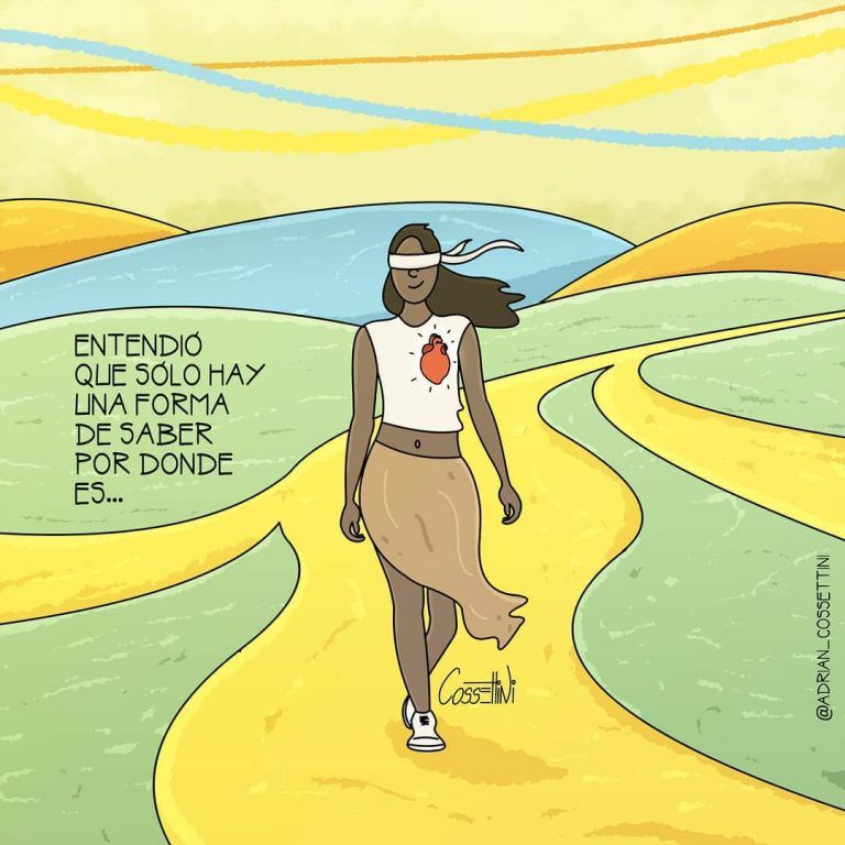 Entendió que solo hay una forma de saber por donde es…. Creo que esta muy…