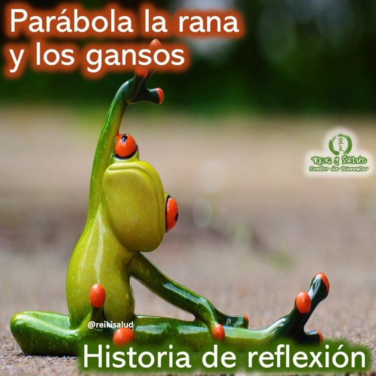 Parábola la rana y los gansos. Una rana se preguntaba como podía alejarse del clima…