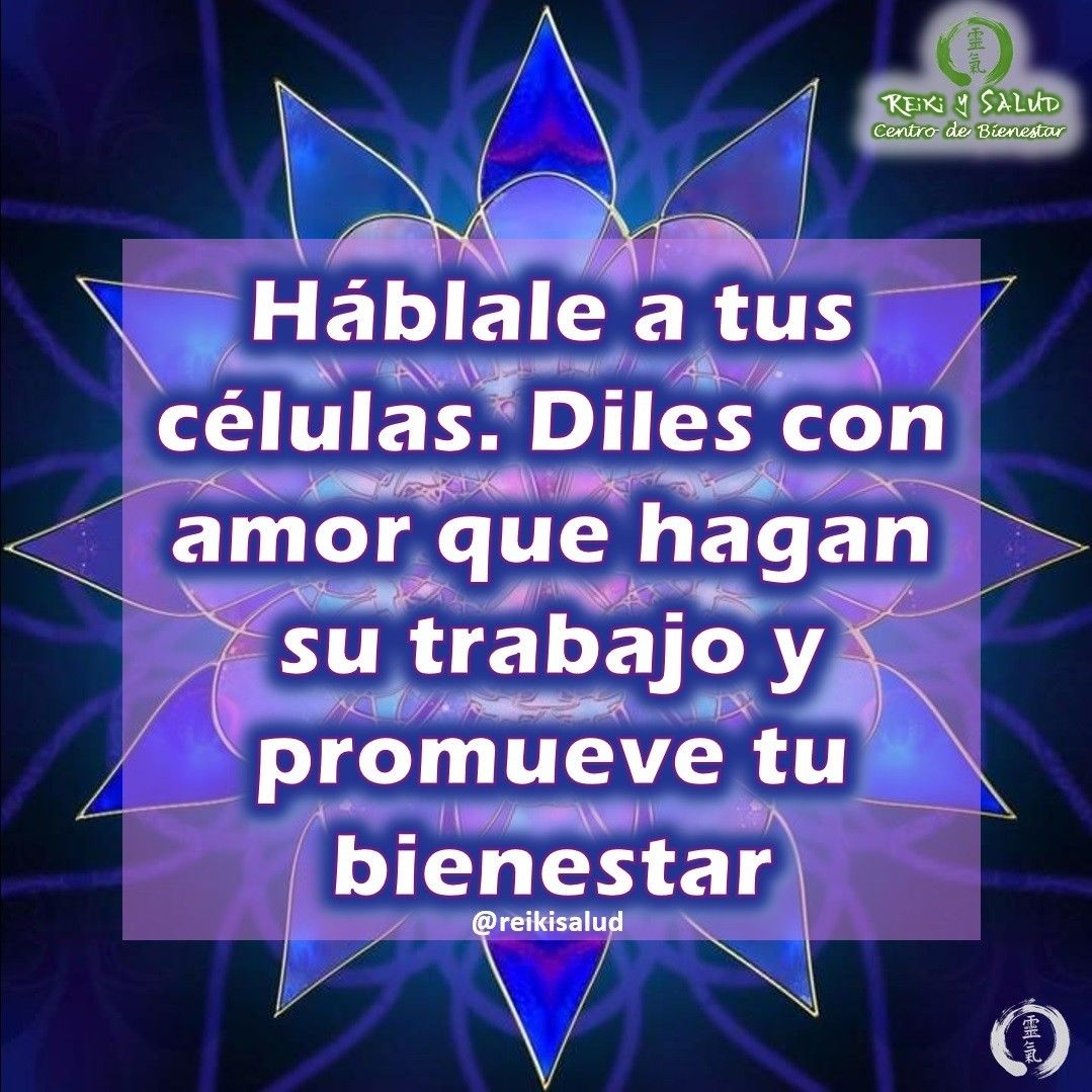 Háblale a tus células. Diles con amor que hagan su trabajo y promueve tu bienestar.Cuando sientas que tienes alguna dolencia, háblale a tus células con profundo amor y agradecimiento y pídeles que hagan su trabajo y que restauren su función a nivel óptimo.La clave está en la emoción del amor y agradecimiento.Puedes decirles en meditación, algo como, enfocándote en una sola célula u órgano: “Amadas células, siento haberlas impactado con mis emociones, vuelvan a su centro y recobren la más alta perfección. Les ordeno reproducirse y dividirse, utilizando la matriz perfecta original, la más alta perfección, soy un ser perfecto de la creación, razón por la cual las invito a recuperar su función ideal. Las amo y les agradezco me hayan permitido estar aquí y ahora, en este momento de mi vida, reciban mi amor y gratitud.”. Mientras lo hacemos las visualizamos iluminadas por la energía del creador. Utiliza tus propias palabras, que vibren contigo.Tus células recibirán tu mensaje, arropadas por la vibración del amor y agradecimiento, y te responderán promoviendo tu sanación. Si lo haces utilizando las técnicas de REIKI HO, mucho mejor. Recuerda que el universo no entiende de palabras, entiende de emociones y vibración.Mientras le hablas a tus células, siente que se están sanando, y que te encuentran en perfecto estado y que todo tu cuerpo recupera su armonía. Mantén estas conversaciones hasta que hayas sanado.Con toda la certeza que, si lo CREES, lo CREAS, compartimos desde Casa Gendai Reiki Ho, un abrazo de luz, con la confianza de que Dios está con nosotros y somos uno con la conciencia universal.Quiero invitarte a mejorar tu conexión con la energía de la más alta vibración, de la más alta dimensión, de la energía más pura del universo, aprendiendo Usui Reiki Ho. Ya iniciamos los cursos semipresencial, así que si estas interesado o interesada contactamos.Gracias, gracias, gracias, Gassho, @dinopierini#amor #felicidad #abundancia #meditacion #vida #paz #luz #gratitud #bienestar #reikivenezuela #reikimaracaibo #reikizulia #saludybienestar #reiki #sanacion #reikisalud